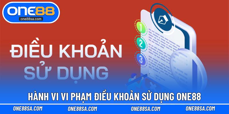 Điều Khoản Sử Dụng ONE88 – Hướng Dẫn Cụ Thể Cho Bet Thủ - DITOXE