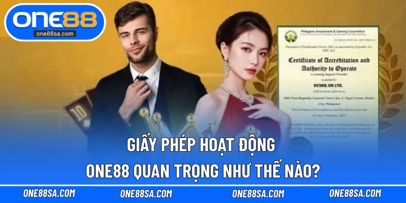 Giấy Phép Hoạt Động One88 – Sân Chơi Uy Tín Năm 2026 - DITOXE