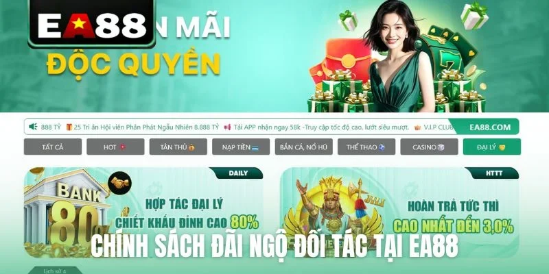 Đại Lý EA88 - Cơ Hội Hợp Tác Nhận Hoa Hồng Khủng Đến 60% - DITOXE
