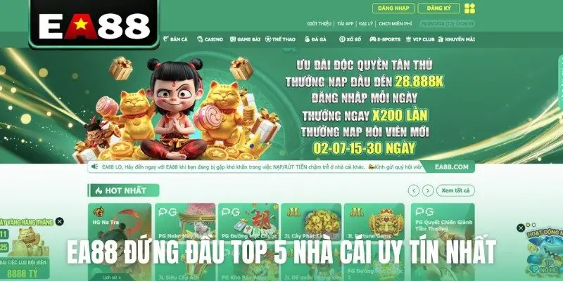 5 Nhà Cái Uy Tín Nhất - Thưởng Cực Khủng - Rút Tiền Nhanh - DITOXE
