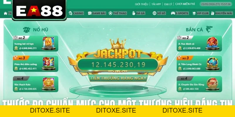 Giấy Phép Hoạt Động EA88 - Bảo Chứng Uy Tín Thị Trường - DITOXE