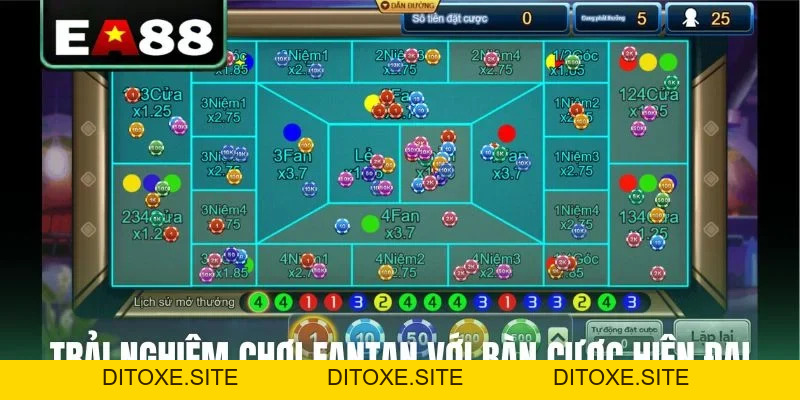 Game Bài EA88 Sở Hữu Kho Trò Chơi Đổi Thưởng Cực Hot - DITOXE
