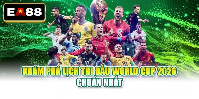 Lịch Thi Đấu World Cup 2026 Chi Tiết Từ Ban Tổ Chức - DITOXE